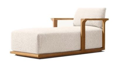 Luxury Teak Furniture Garden Chaise Lounge Pool Leisure Outdoor Toffee Chair (1).jpg