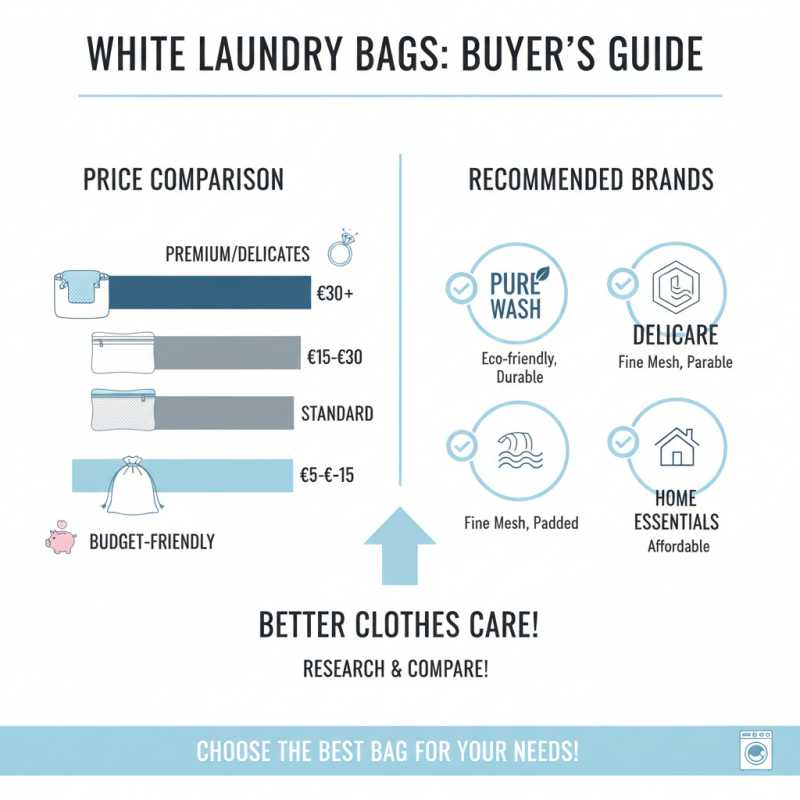 ¿Cómo elegir la mejor Bolsa De Lavado Blanca para tu ropa?