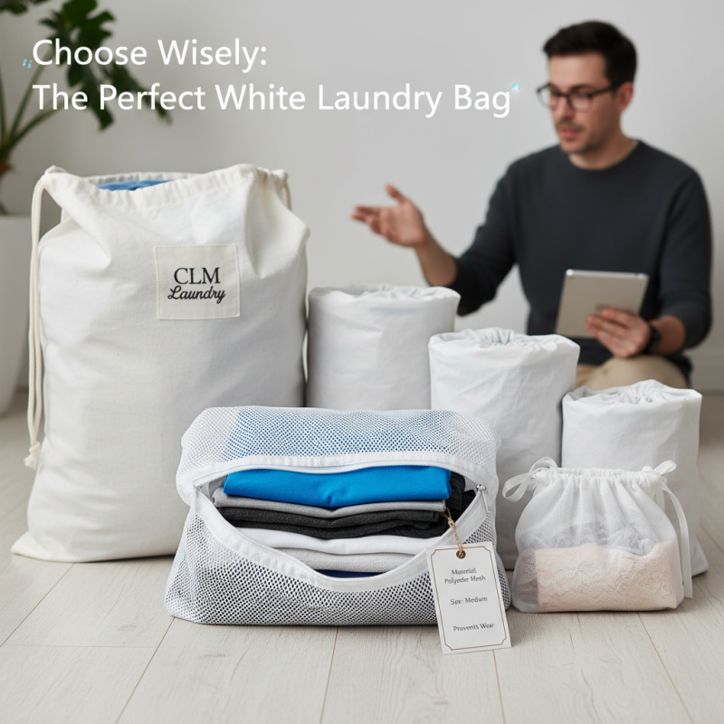 ¿Cómo elegir la mejor Bolsa De Lavado Blanca para tu ropa?