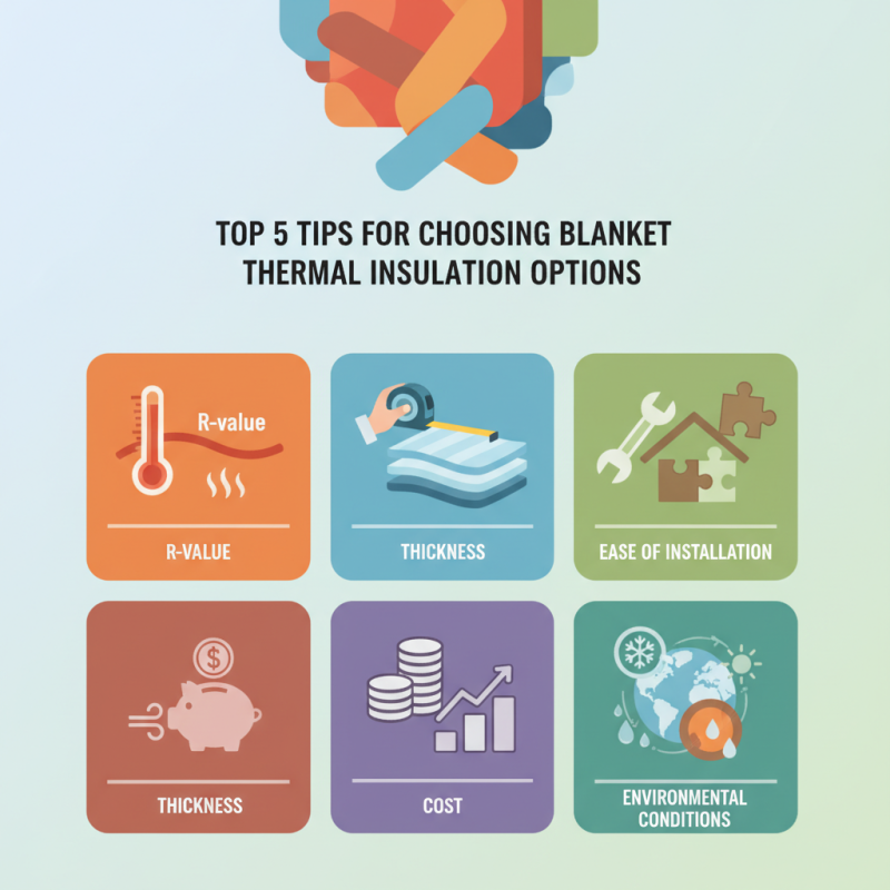 Top 5 Tips for Choosing Blanket Thermal Insulation Options?