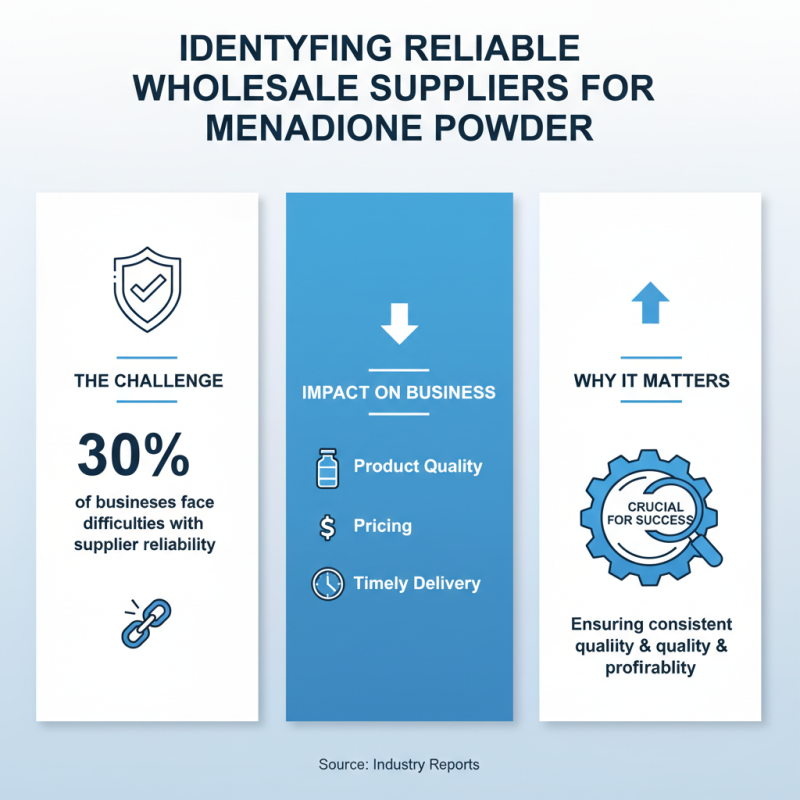 2026 Best Ways to Buy Wholesale Menadione Powder for Your Business?