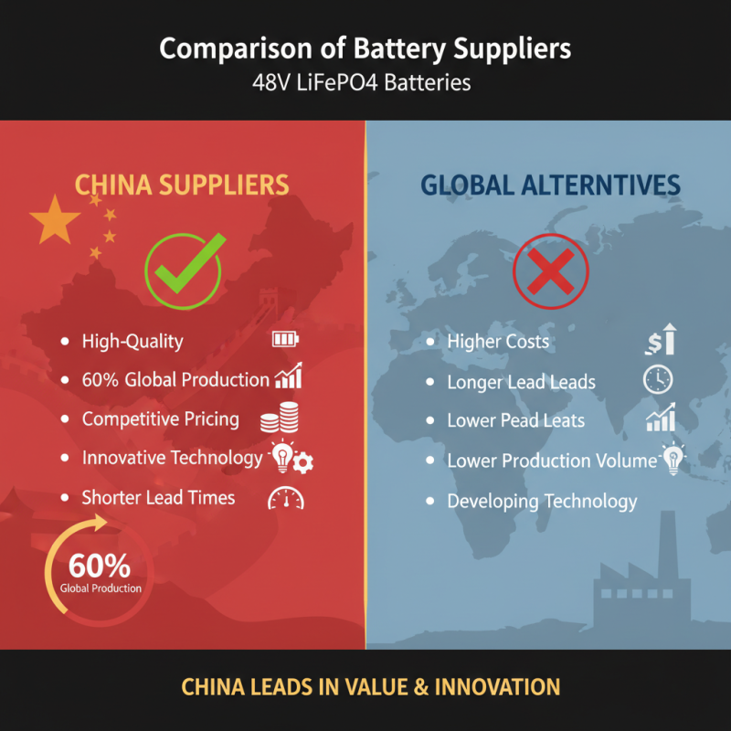 Why Choose a China High Quality 48v Lifepo4 Battery Supplier for Your Needs?