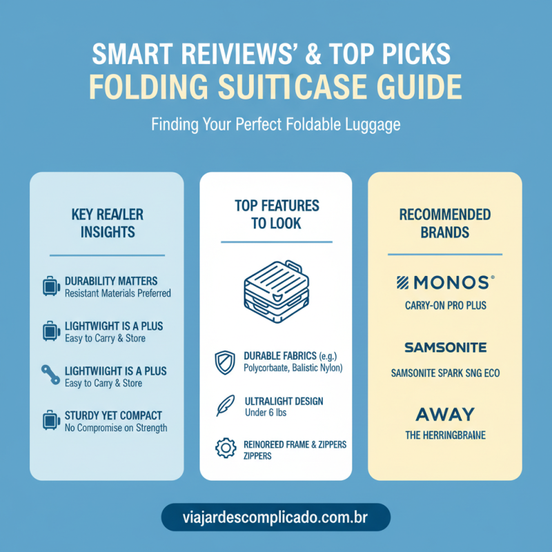 How to Choose the Best Folding Suitcase for Travel?