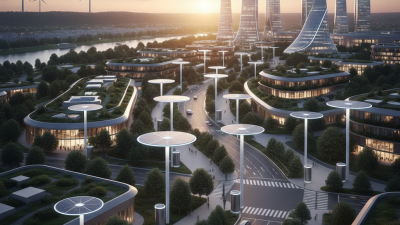 Wat zijn de beste opties voor straatverlichting op zonne-energie in duurzame steden?