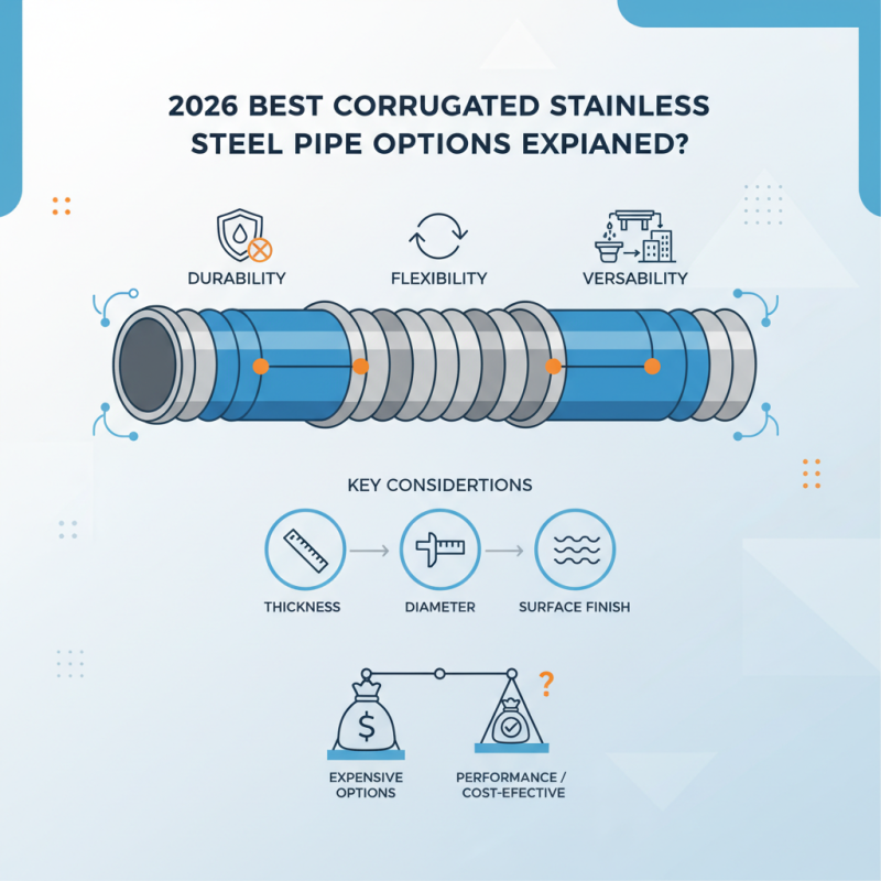 2026 Best Corrugated Stainless Steel Pipe Options Explained?