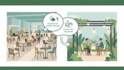 How to Choose Outdoor Dining Chairs at the 139th Canton Fair?