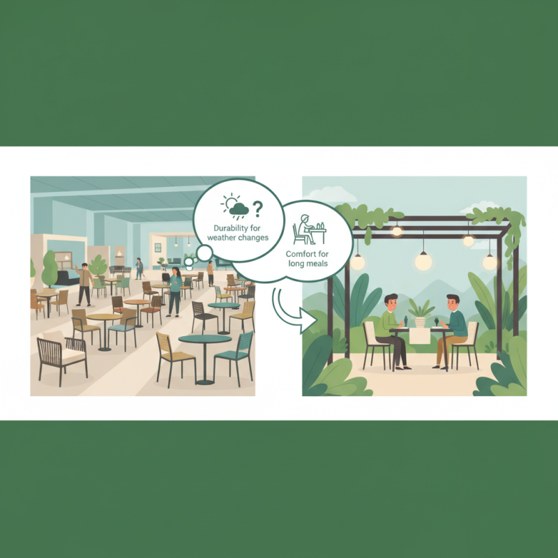 How to Choose Outdoor Dining Chairs at the 139th Canton Fair?