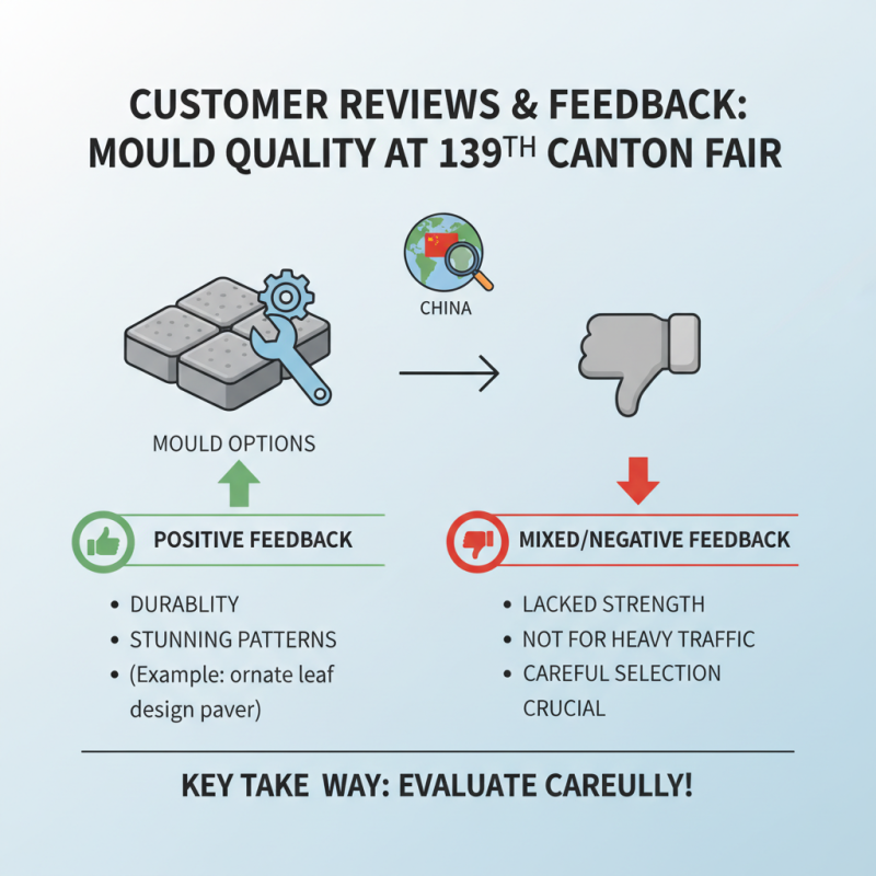 Best Mould For Sidewalk at 139th Canton Fair China？