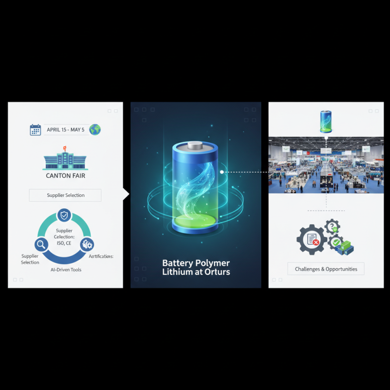 How to Source Battery Polymer Lithium at the 139th Canton Fair?