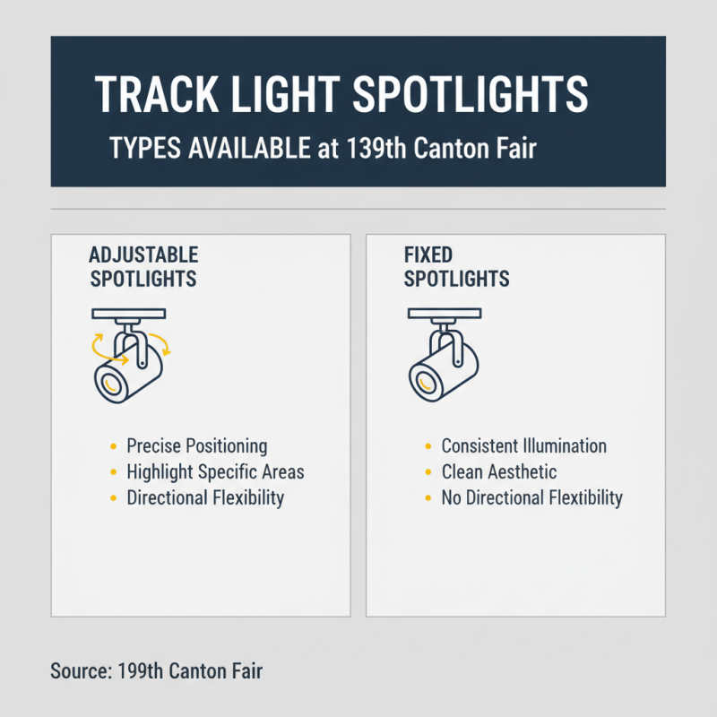 How to Choose Track Light Spotlight at the 139th Canton Fair?