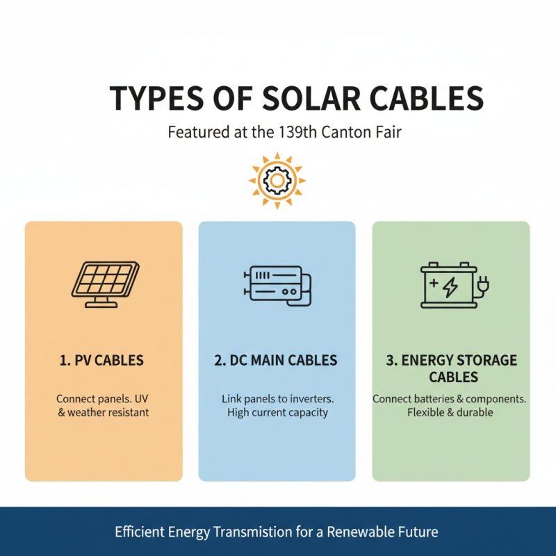 What are Solar Cables at the 139th Canton Fair?