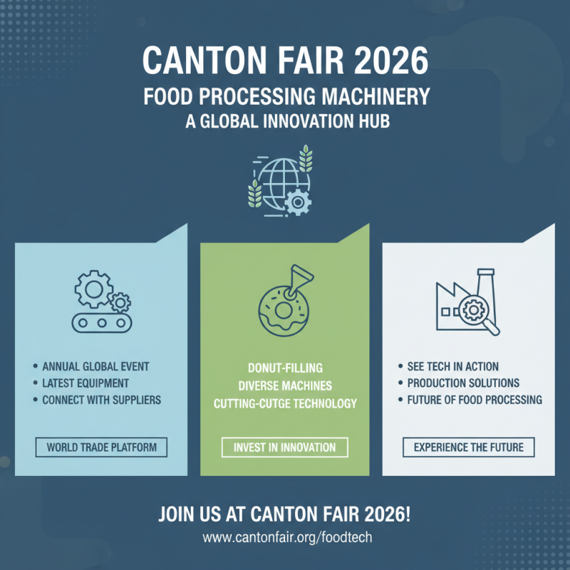 Why Invest in Donut Filling Equipment at Canton Fair 2026?
