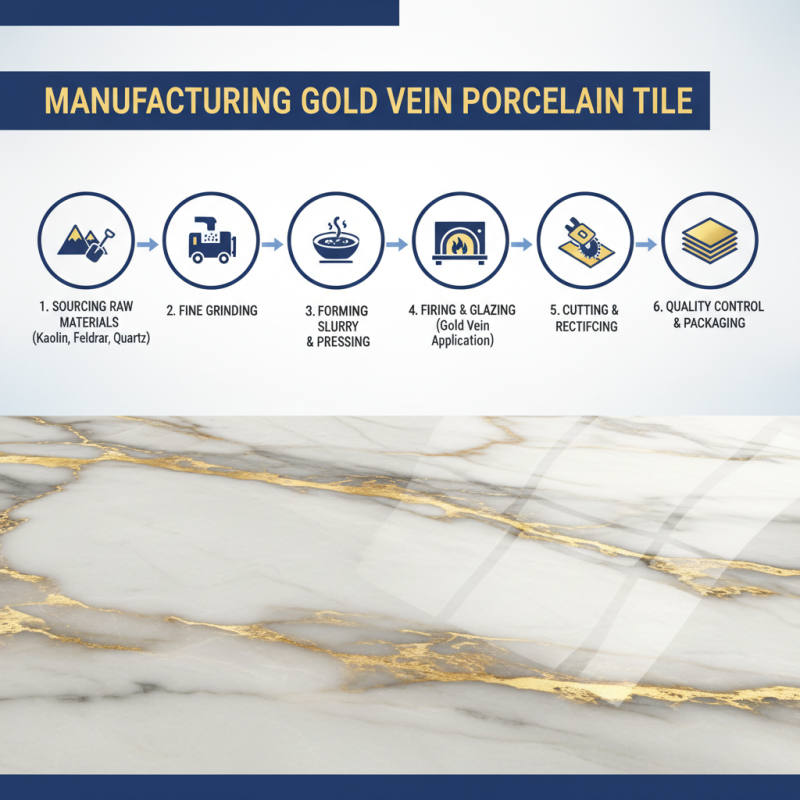What is Gold Vein Porcelain Tile from Canton Fair 139?