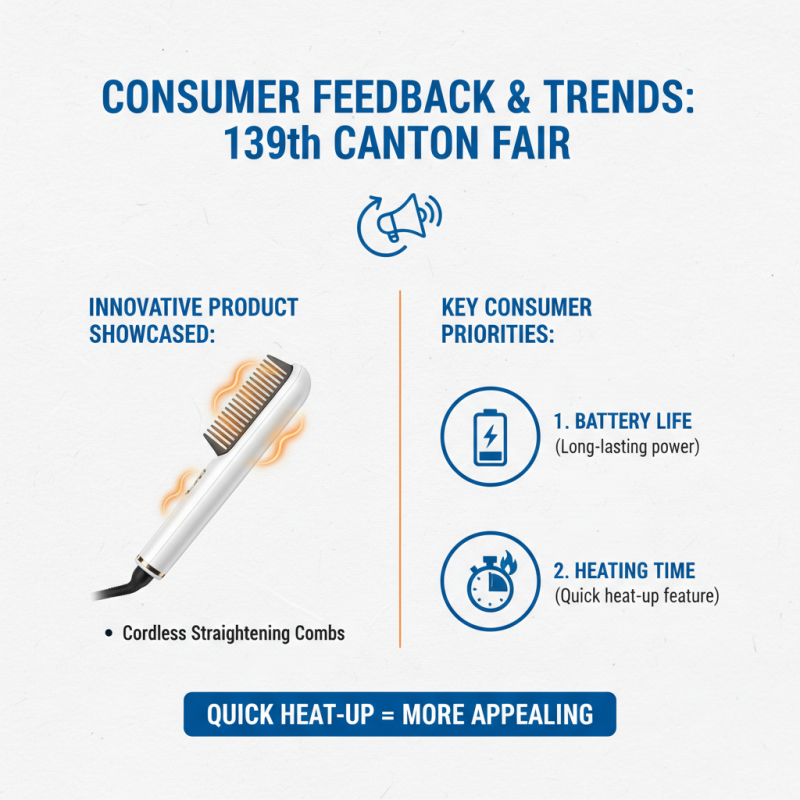 Best Cordless Straightening Comb at the 139th Canton Fair?