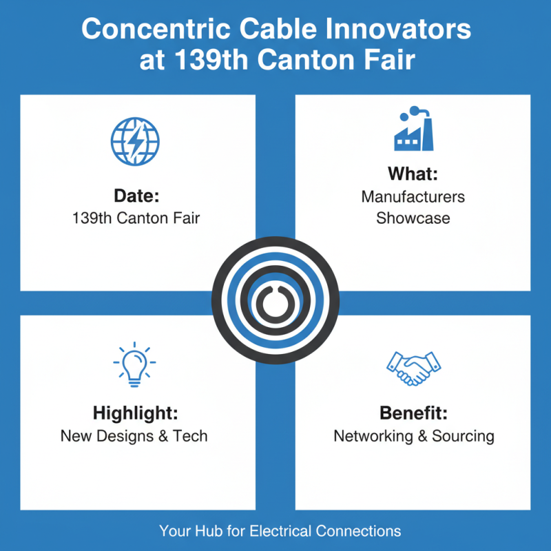 How to Source Concentric Cable at the 139th Canton Fair?