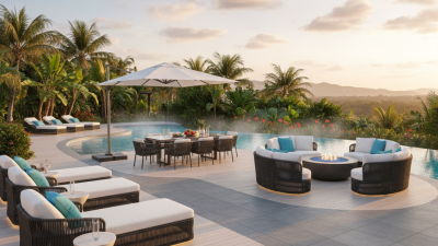 Top 10 Custom Wholesale Pool Furniture Ideas for Your Summer Oasis?