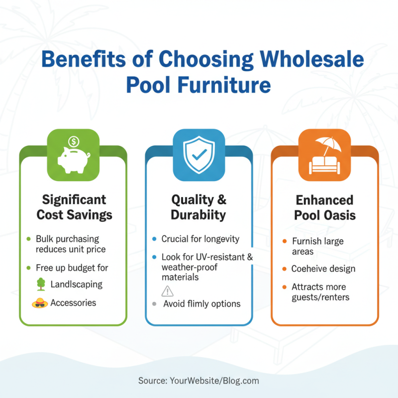 Top 10 Custom Wholesale Pool Furniture Ideas for Your Summer Oasis?