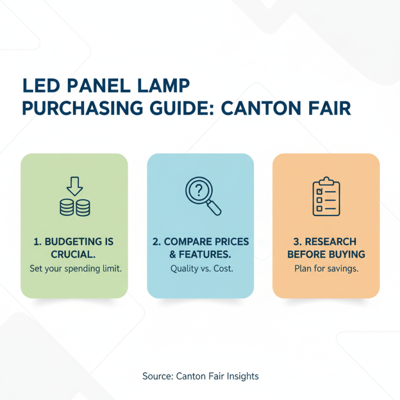 How to Choose the Best Led Panel Lamp at Canton Fair?