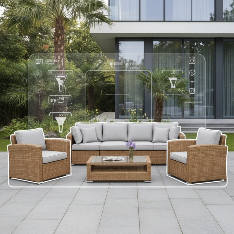 Why Choose CE Certification for Wholesale Rattan Outdoor Furniture Set Quotes?