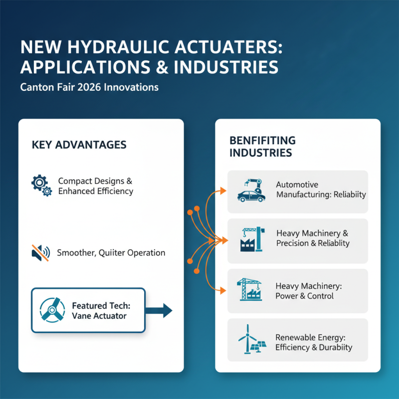 Top Hydraulic Actuator Innovations at Canton Fair 2026?