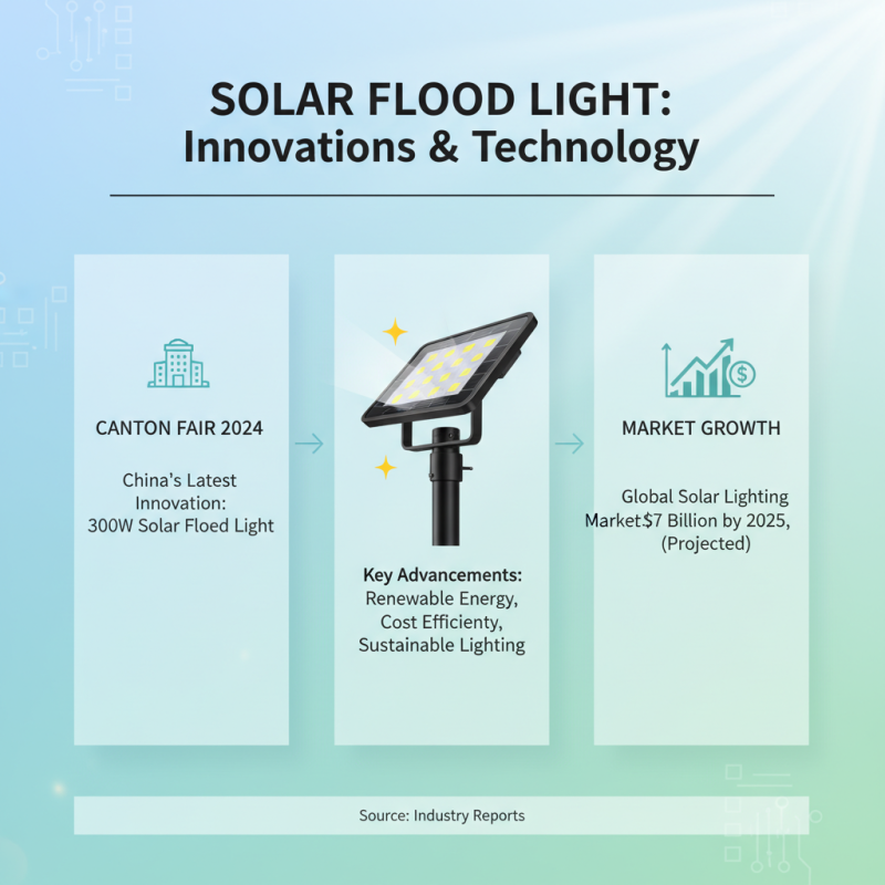 China's 300W Solar Flood Light at the 139th Canton Fair?