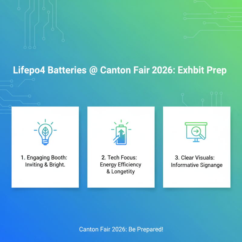 Lifepo4 Lithium Battery Tips for Success at Canton Fair 2026?