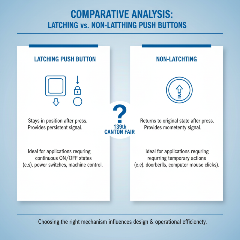 Why Choose Latching Push Button at the 139th Canton Fair?