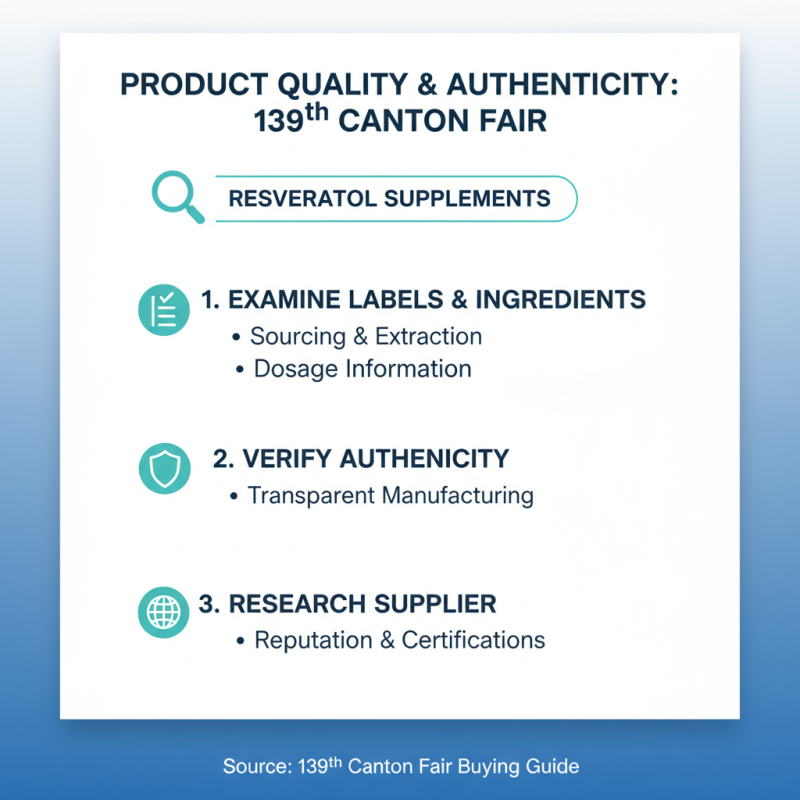 Resveratrol Does It Work Tips for Buyers at the 139th Canton Fair?