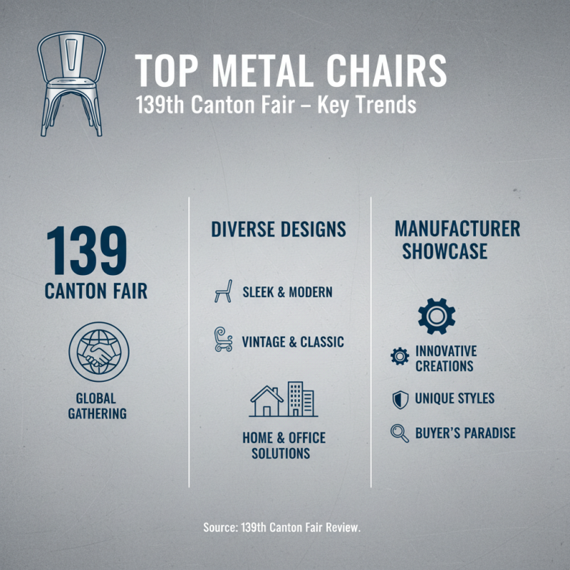 Best Metal Chairs at the 139th Canton Fair for Global Buyers?