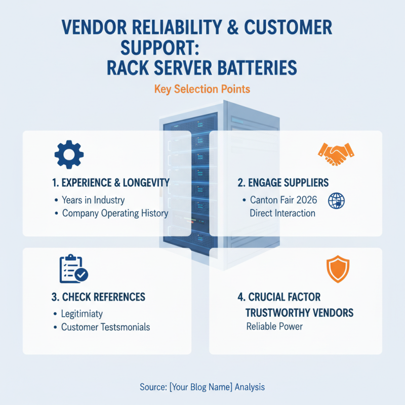 How to Choose the Best Rack Server Battery at Canton Fair 2026?