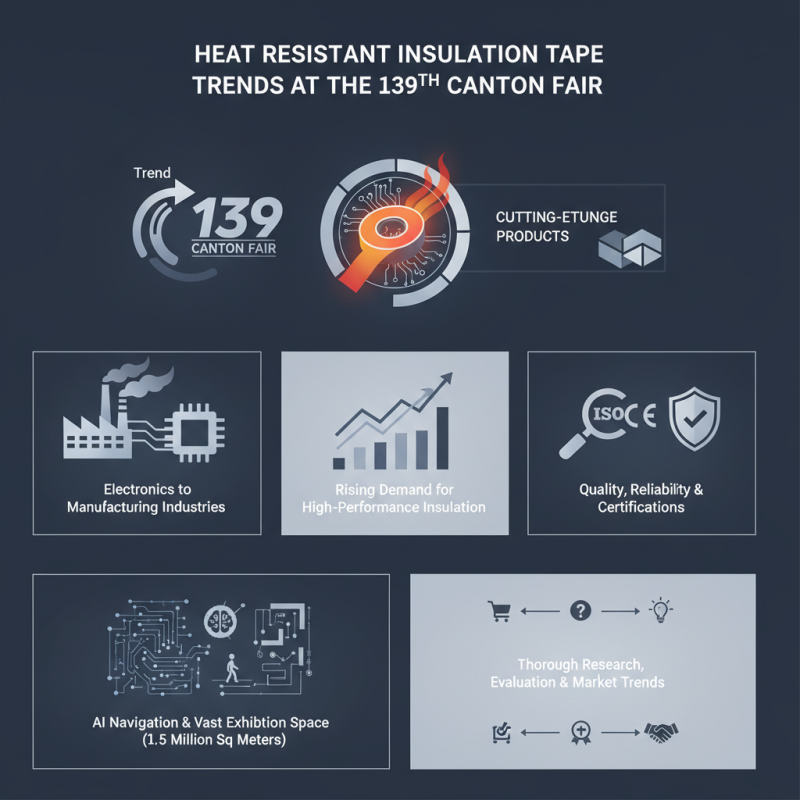 Top Heat Resistant Insulation Tape Trends at 139th Canton Fair?