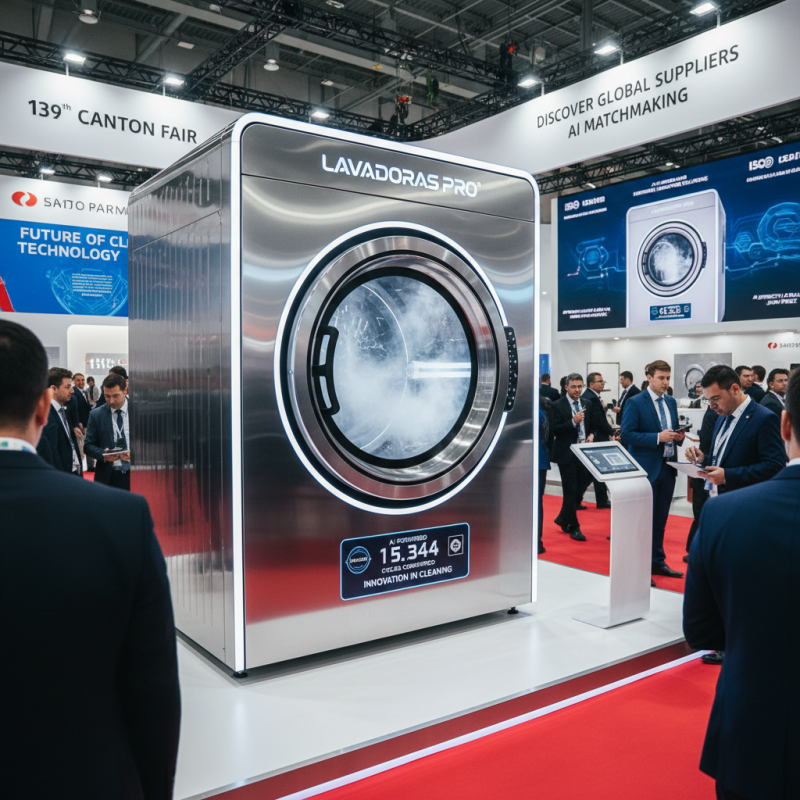 Lavadora Industrial De Vapor en la 139 Feria de Cantón ¿Cómo elegir la mejor?