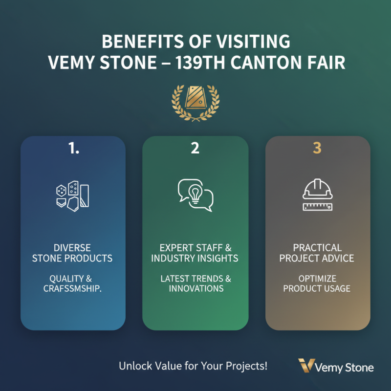 Why Choose Vemy Stone at the 139th Canton Fair?