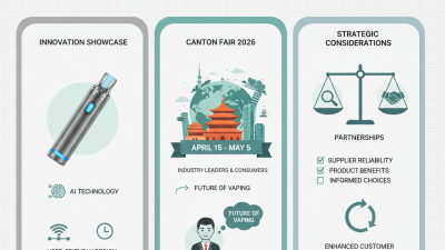 Why Choose Auto Draw Vape Pen at the 139th Canton Fair?