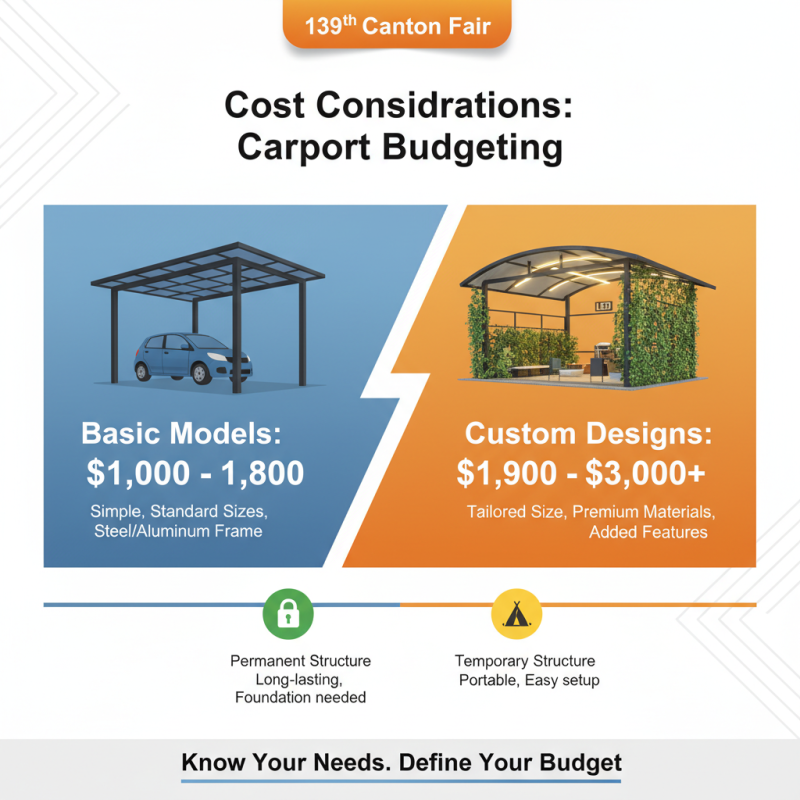 How to Choose the Best Outside Carport at the 139th Canton Fair?