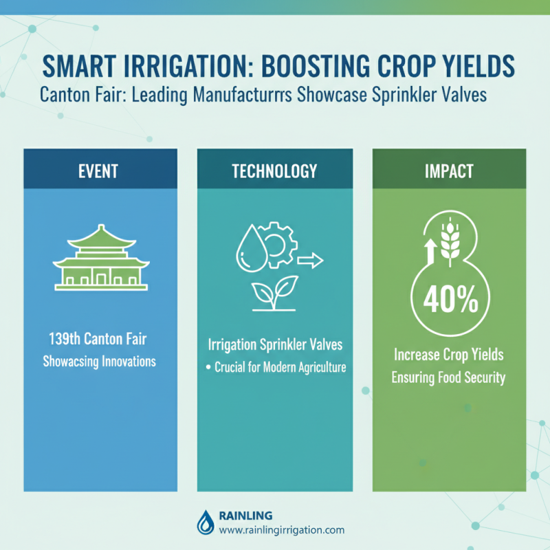 Top Sprinkler Valves at the 139th Canton Fair China Trade Show?