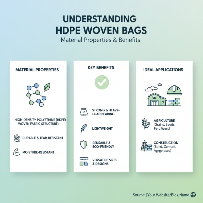 Top High Quality Custom HDPE Woven Bag Factory Benefits and Innovations?