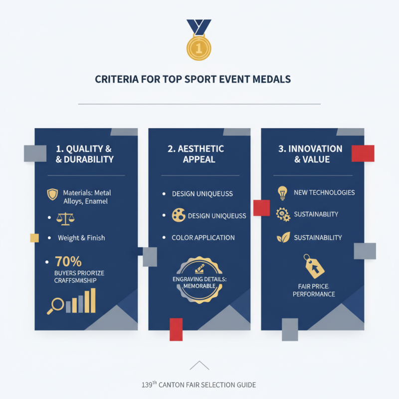Top 5 Sport Event Medals at the 139th Canton Fair?