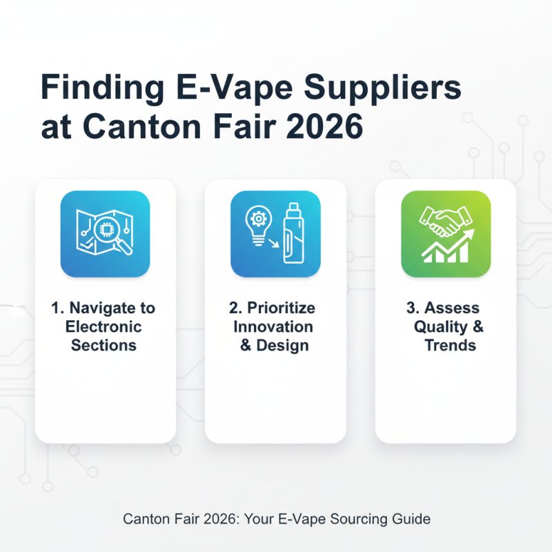How to Source E Vapes at 2026 Canton Fair in China?