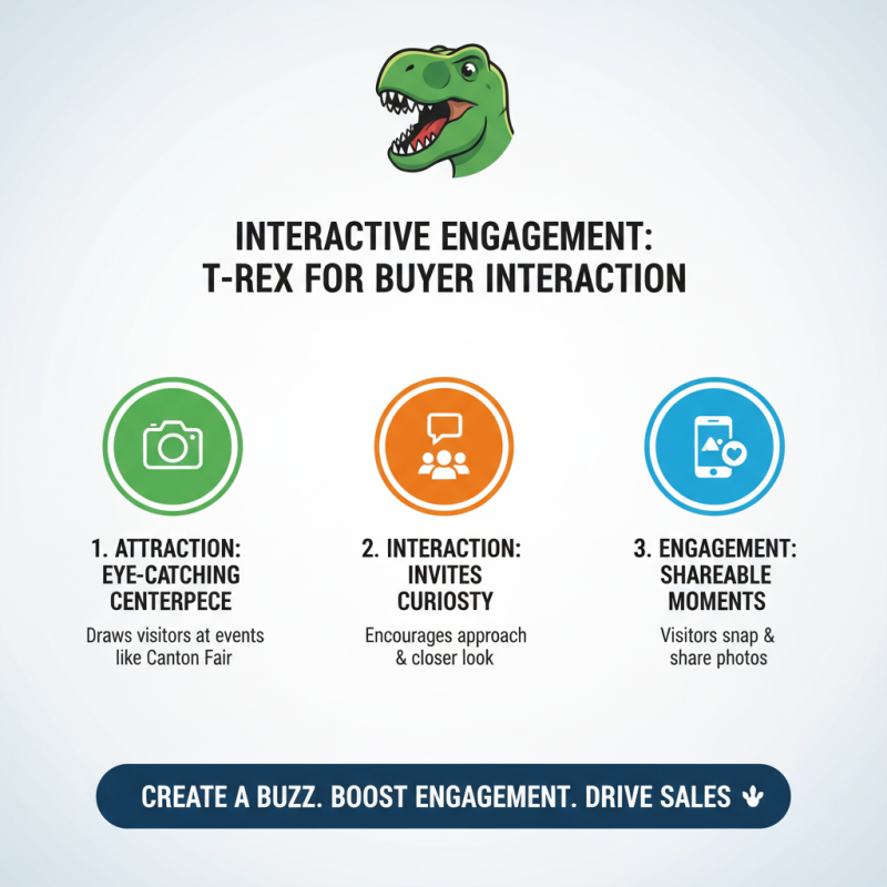 How to Use T Rex Statue to Attract Buyers at Canton Fair?