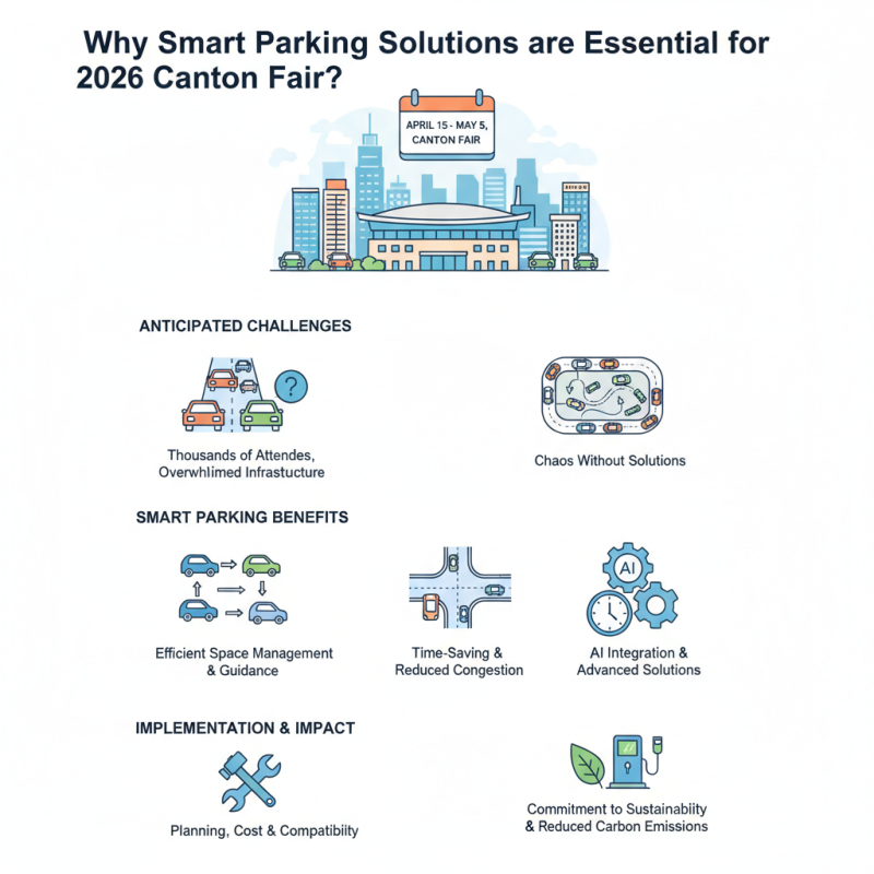 Why Smart Parking Solutions are Essential for 2026 Canton Fair?