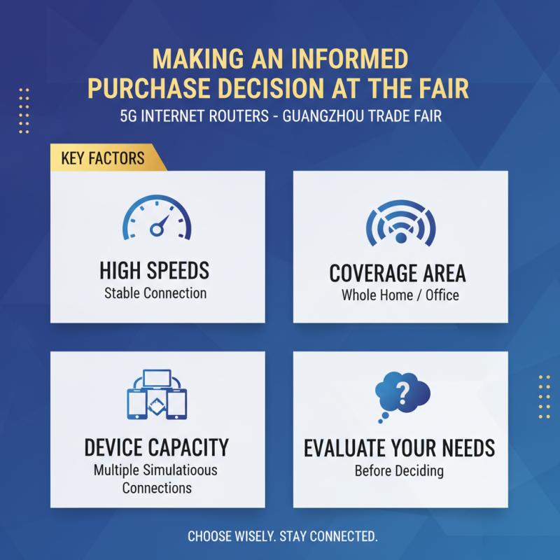 How to Choose the Best 5G Internet Router at Guangzhou Trade Fair?