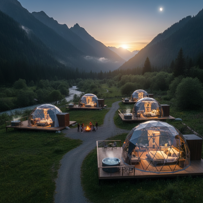 Discover China Best Custom Dome Tents For Glamping Experience?