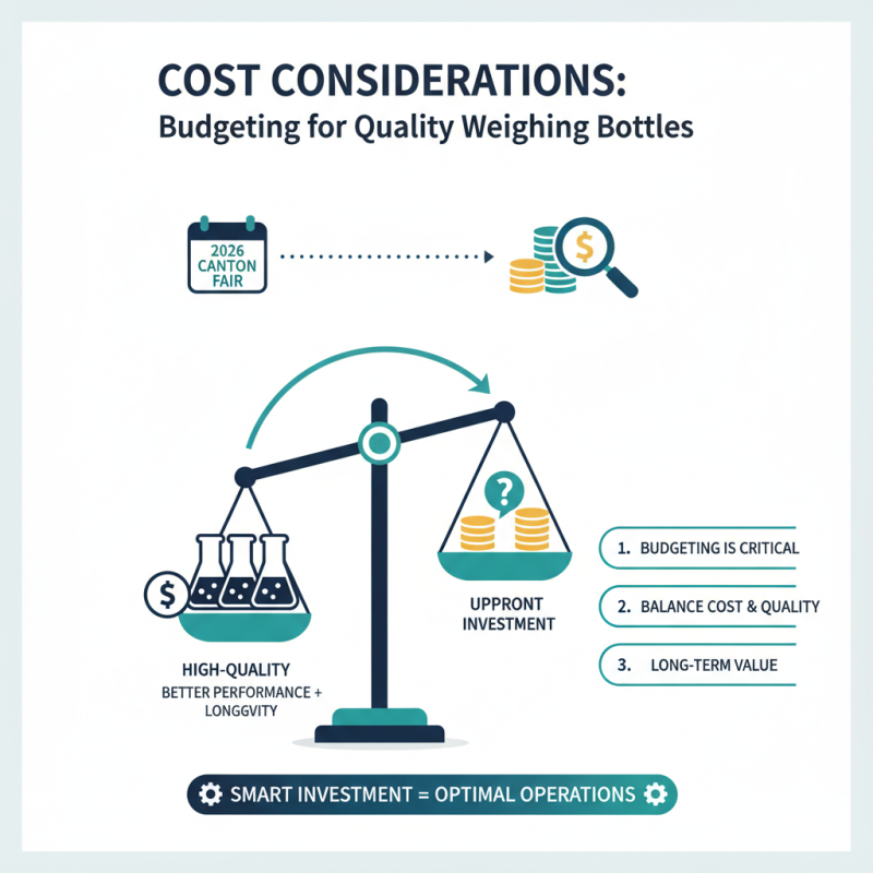 Top 5 Tips for Choosing Weighing Bottles at 2026 Canton Fair?