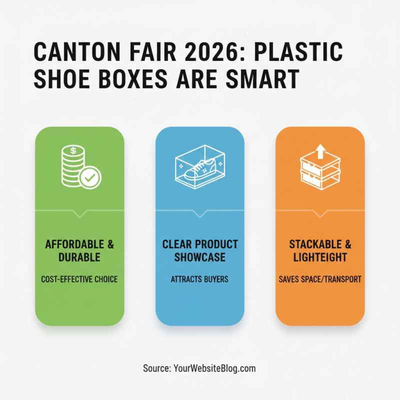Why Choose Plastic Shoe Boxes for 2026 Canton Fair Needs?
