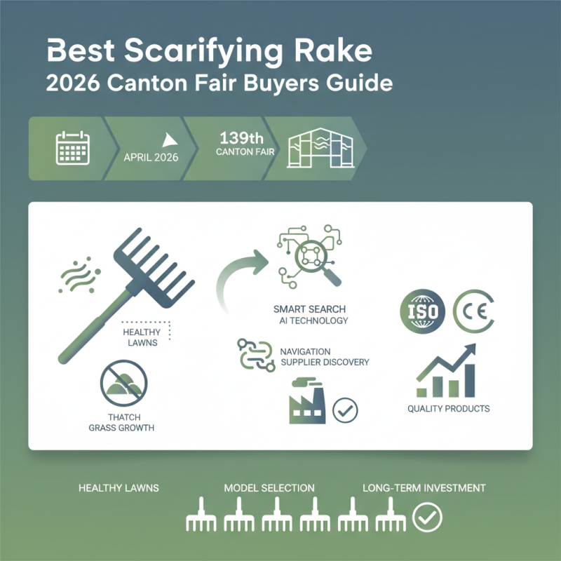Best Scarifying Rake for 2026 Canton Fair Buyers Guide