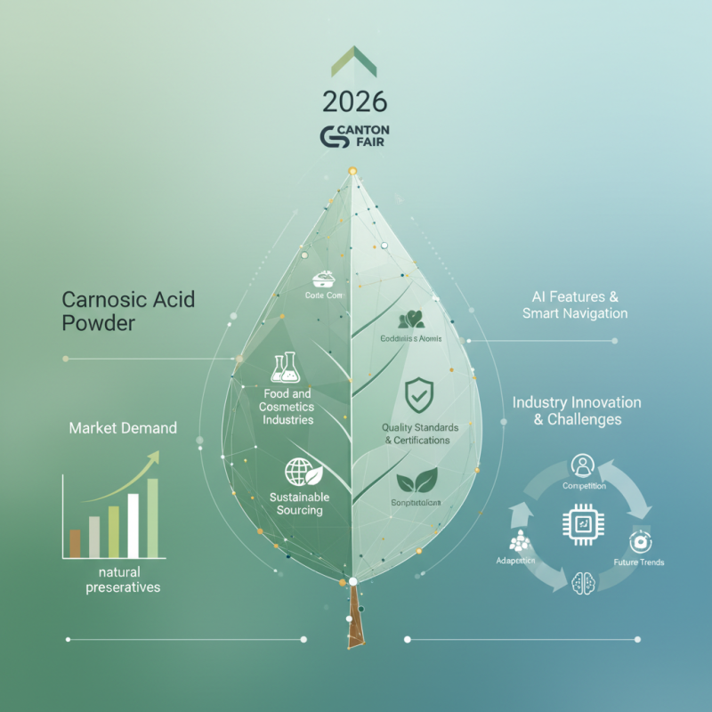 China Top Carnosic Acid Powder Trends at 2026 Canton Fair?
