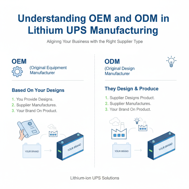 10 Essential Tips for Choosing OEM ODM Lithium UPS Suppliers