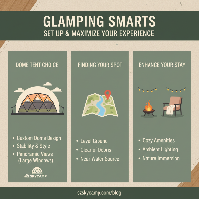 Discover China Best Custom Dome Tents For Glamping Experience?