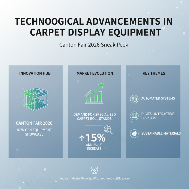Top Carpet Roll Stand Trends for 2026 at Canton Fair?